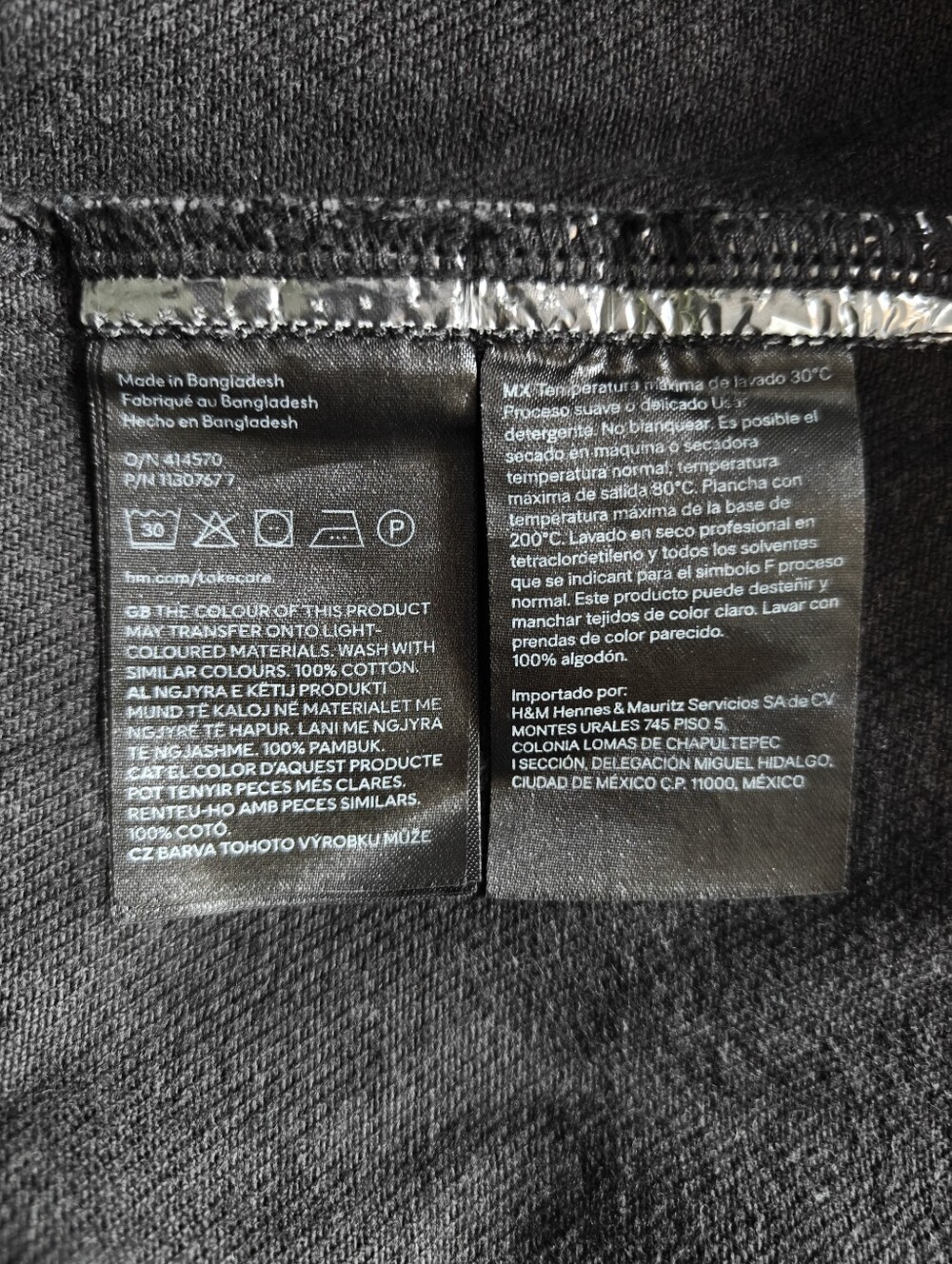 H&M Oversized / Unisex Denim Shacket - Picture 7 of 10